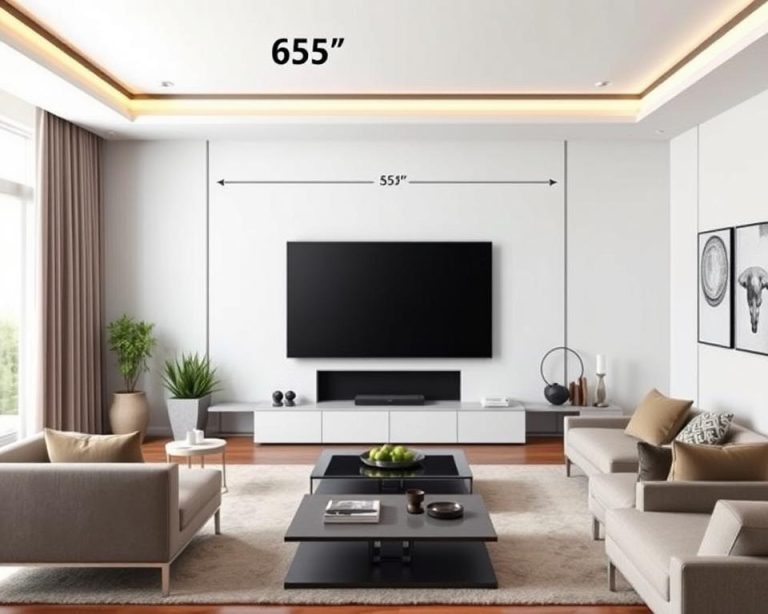 65 inch tv dimensions