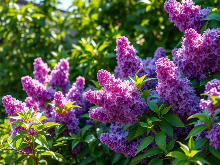 lilac bushes