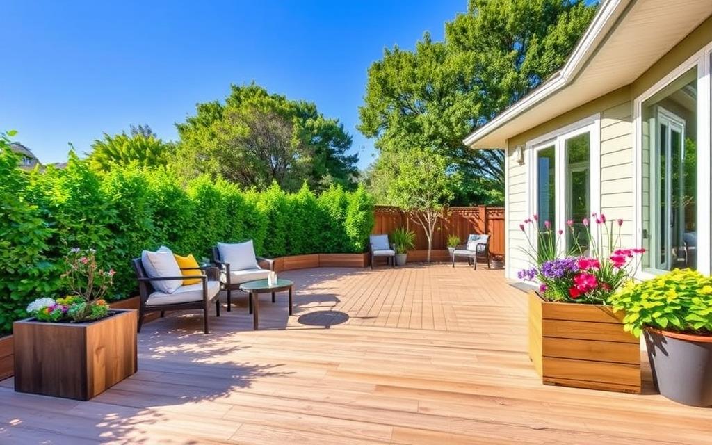 low-maintenance decking