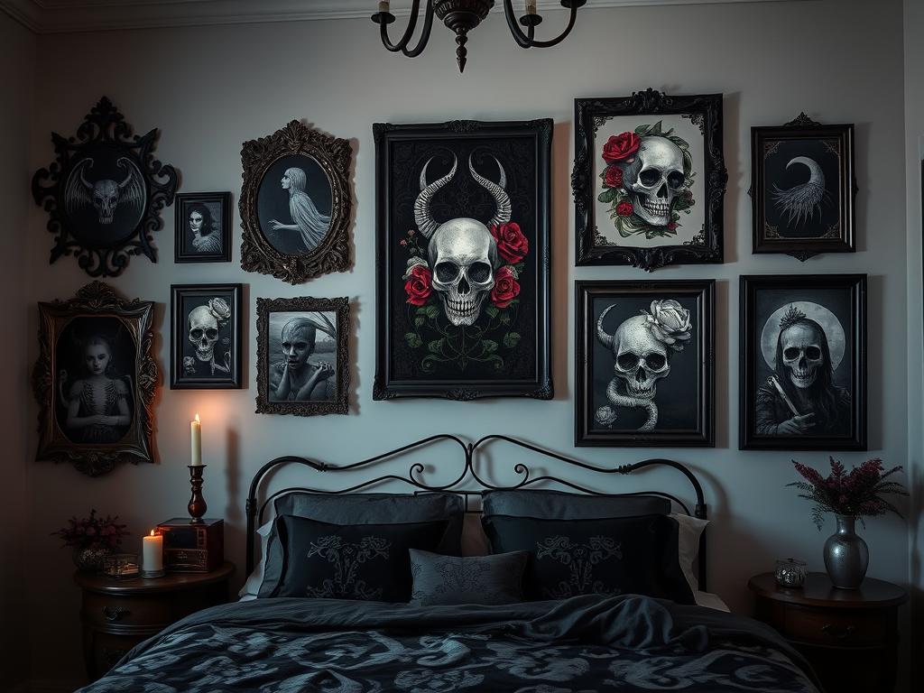 macabre wall art