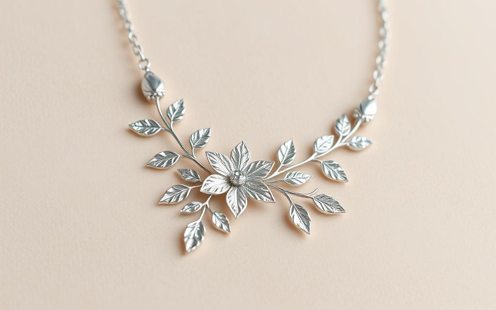 Colar Flor Abelle: Elegant Floral Jewelry